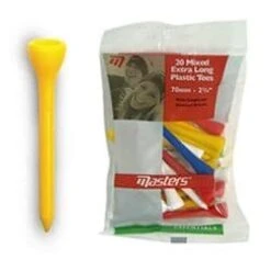 100 X Masters Extra Long Plastic Golf Tees